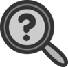 Search Icon Clip Art